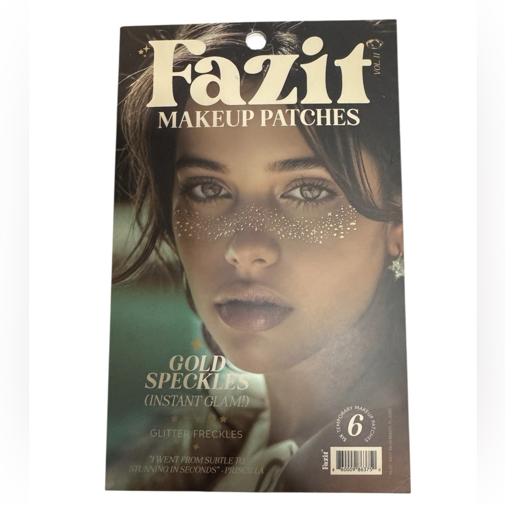 Fazit Gold Speckles Freckles Makeup Patches